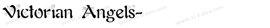 Victorian Angels字体转换